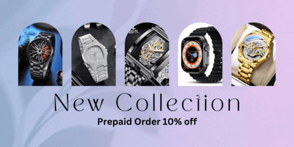 Gray Minimalist New Collection Banner